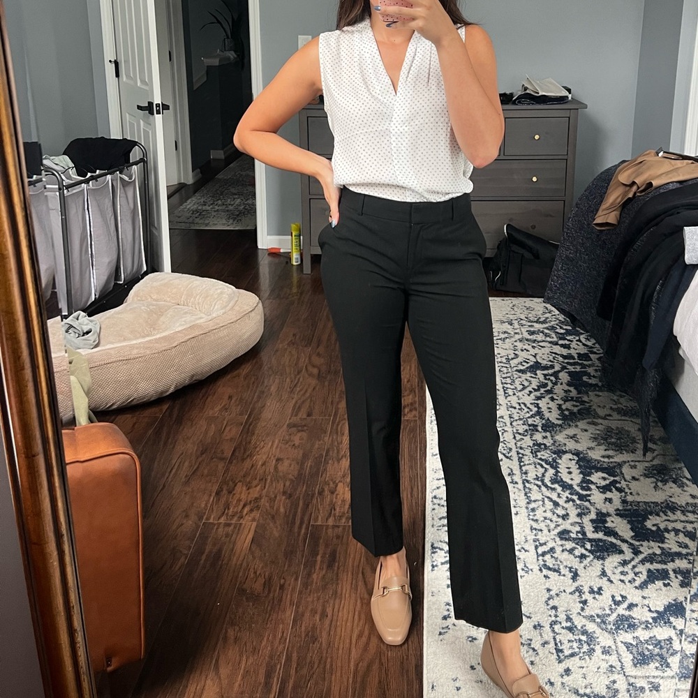 Black Ankle Trousers